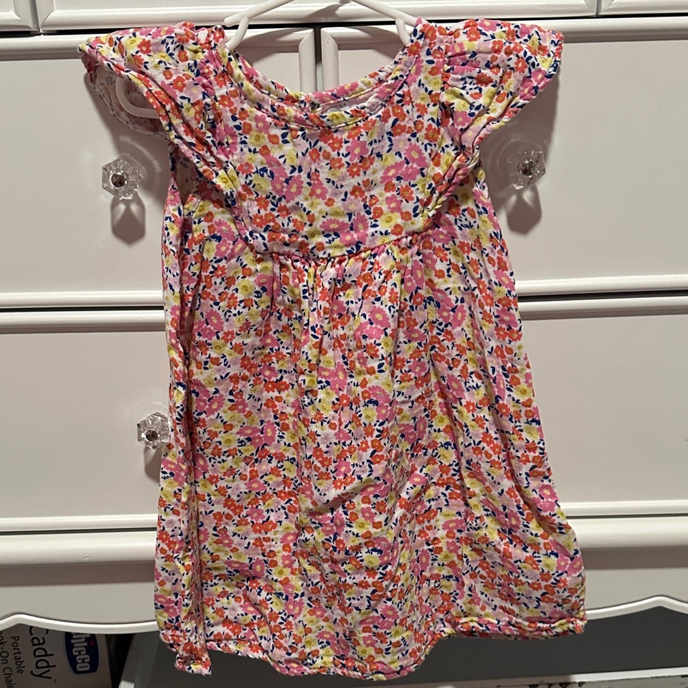 Old Navy Multicolor Floral Kids Dress